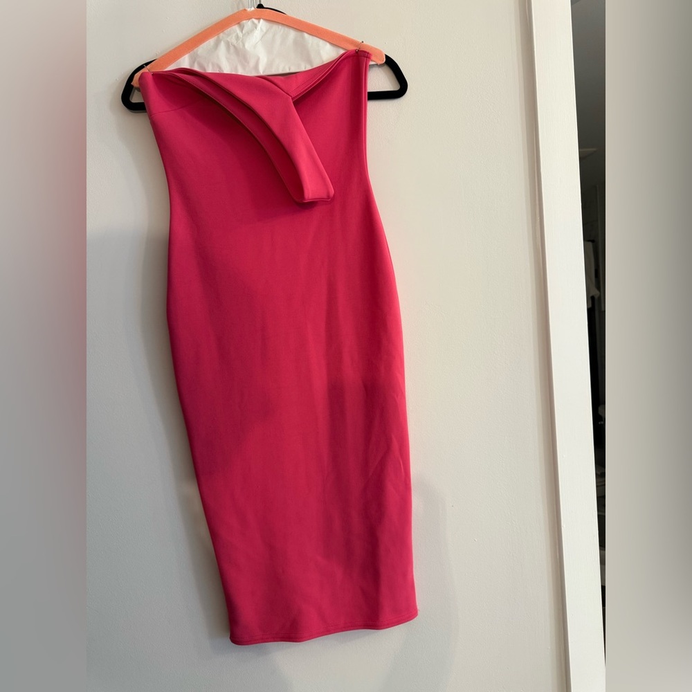 Elegant Pink Women's Dress